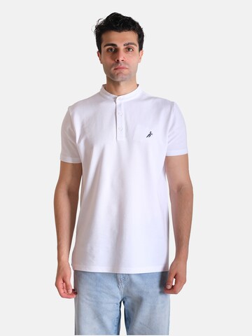 T-Shirt 'Utrecht' Moxx Paris en blanc : devant