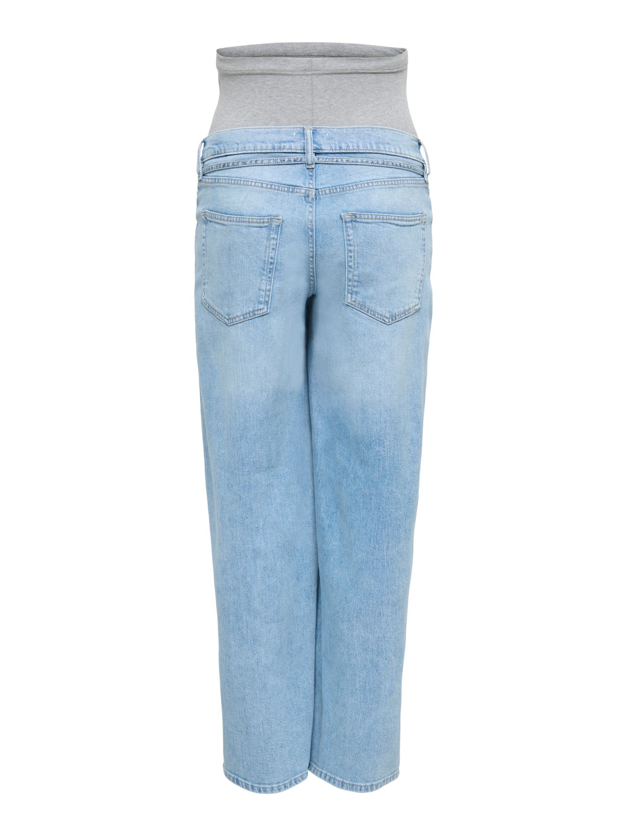 Only Maternity - Loosefit Vaquero 'OLMGianna' en azul