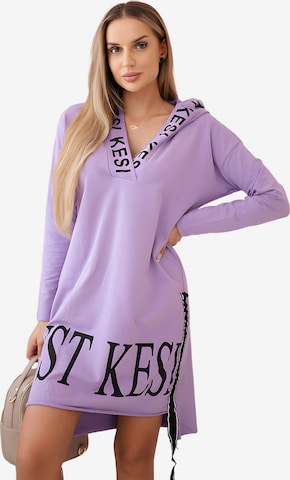 Lumera Kleid in Lila: Vorderseite