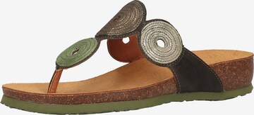 THINK! T-Bar Sandals in Green: front