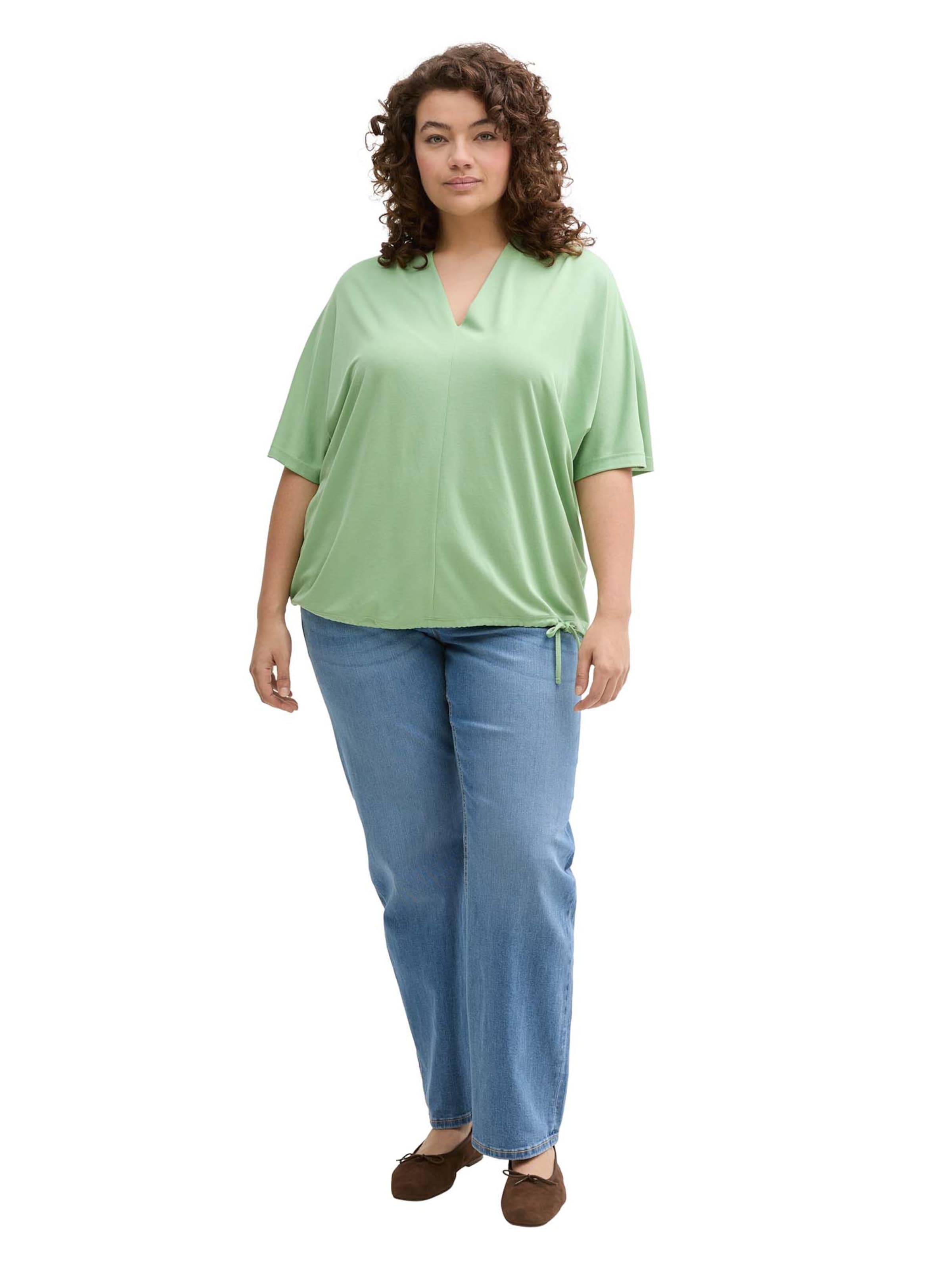 Tom Tailor Women + - Camiseta en verde