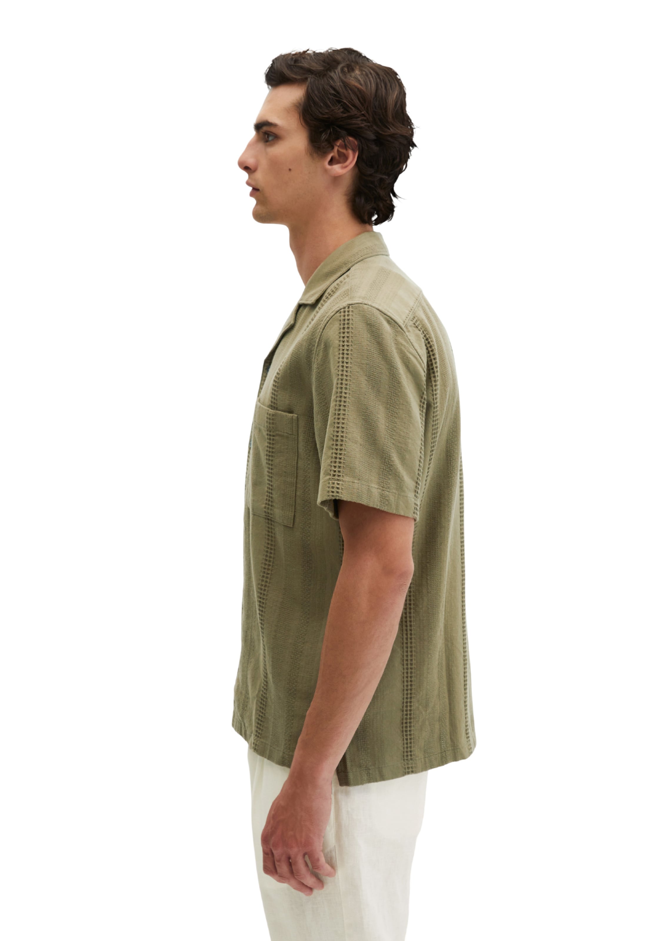 Marc O'Polo Regular Fit Hemd in Grün