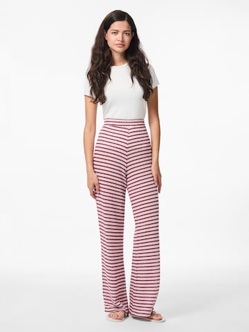 PIECES Loosefit Broek 'PCJeya' in Roze