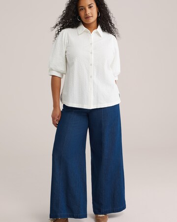 WE Fashion - Blusa en blanco