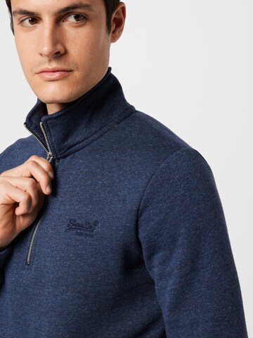 Superdry Zip-Up Hoodie in Blue