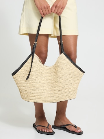 ICHI Shopper 'IANILLA' in Beige