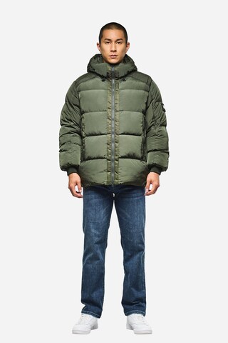 Weekend Offender Winterjacke 'AMSTERDAM PRIMALOFT' in Grün