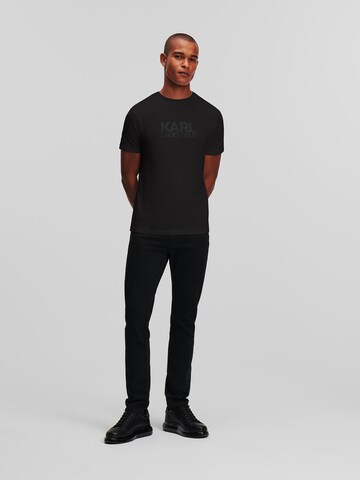 Tricou de la Karl Lagerfeld pe negru