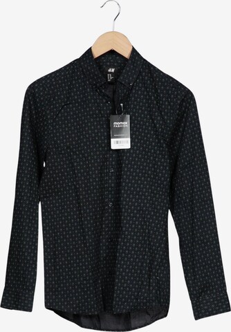 H&M Hemd XS in Blau: Vorderseite