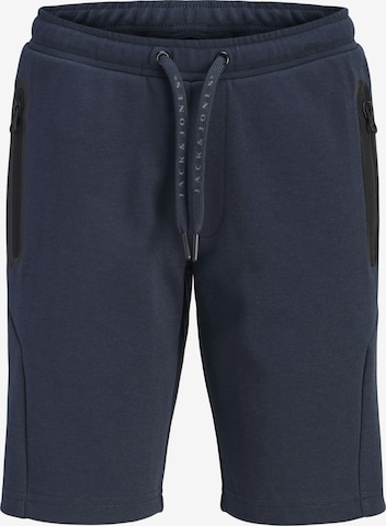 Jack & Jones Junior Regular Trousers 'Gordon Fusion' in Blue: front