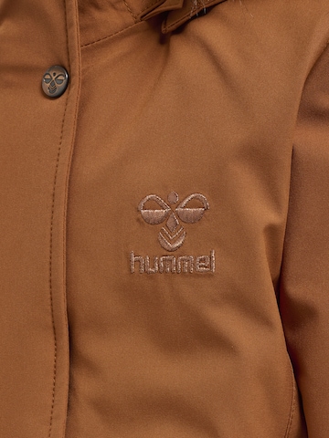 Hummel Performance Jacket 'ALMA' in Brown