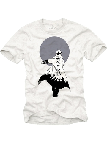 MAKAYA Shirt in White: front