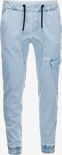 Ombre Jeans cargo 'PADJ-0112' en bleu denim, Vue avec produit