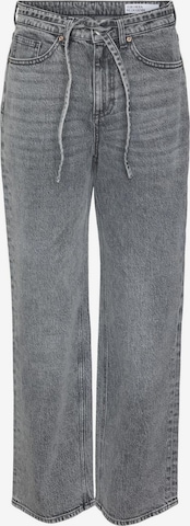 VERO MODA Wide leg Jeans 'TESSA ' in Grijs: voorkant