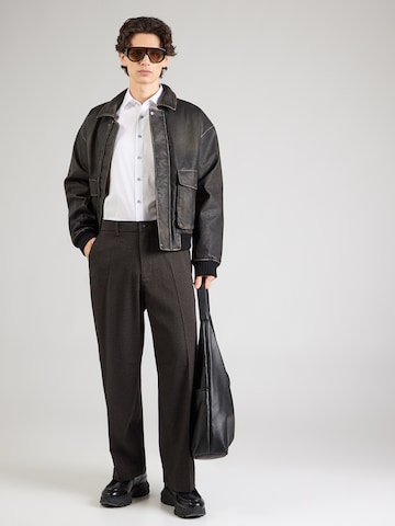 OLYMP - Slim Fit Camisa clássica 'Level 5' em branco