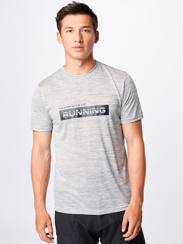 T-Shirt fonctionnel 'Carbont' ENDURANCE en gris : devant