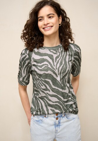 Street One Studio Shirt in Green: front