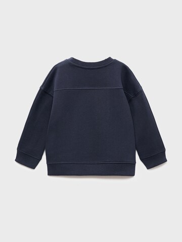 MANGO KIDS Sweatshirt i blå