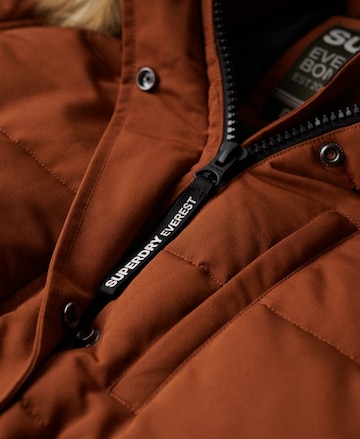 Superdry Winter Jacket in Orange