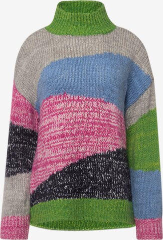 LAURASØN Sweater in Mixed colors: front