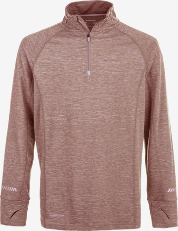 ENDURANCE Performance Shirt 'Lyle JR.' in Brown: front