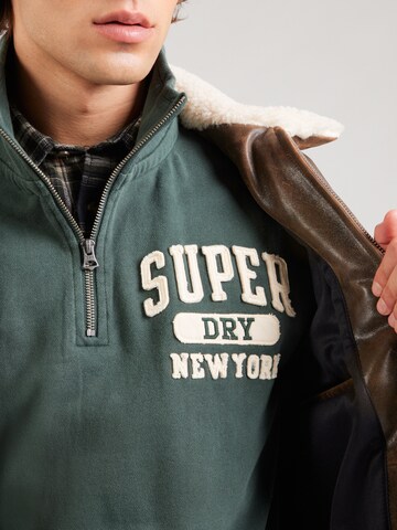Superdry Tréning póló 'Vintage Athletic' - zöld