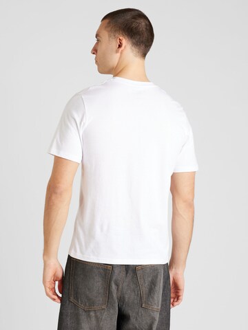 JACK & JONES T-Shirt 'Map Summer' in Weiß