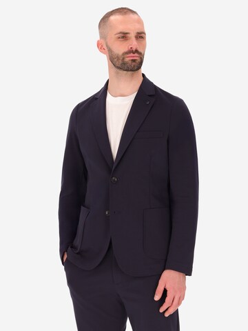 Distretto12 Regular fit Colbert 'Milano' in Blauw: voorkant