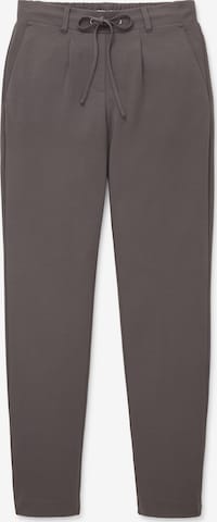 TOM TAILOR Pleat-Front Pants in Grey: front