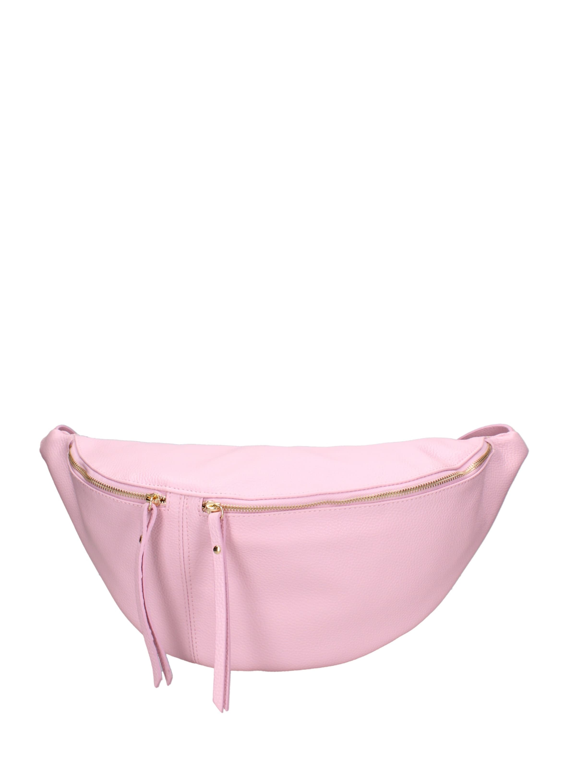 Marsupio 'Marsupio donna pelle dollaro Gave Lux - con zip e tracolla regolabile' di Chiara Ferretti in rosa: frontale