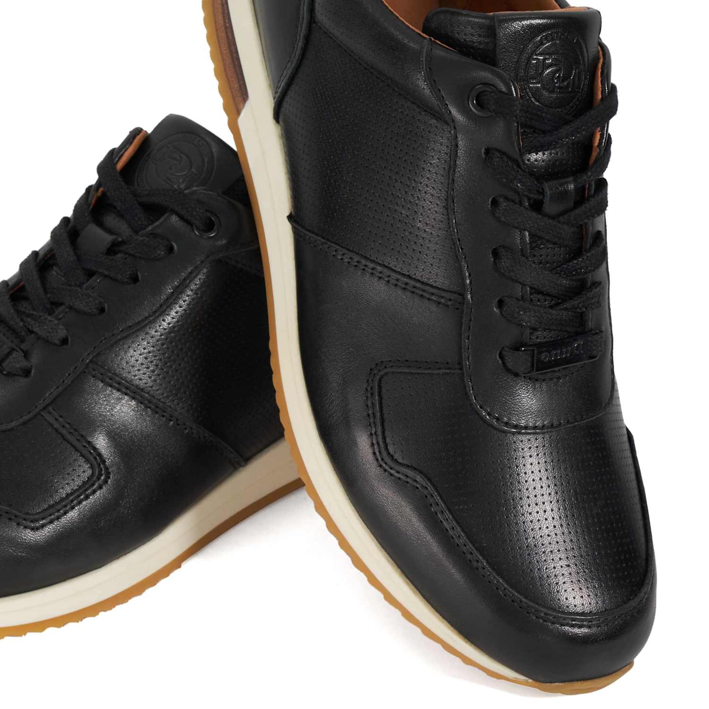 Dune LONDON Sneakers laag 'Trilogy' in Zwart