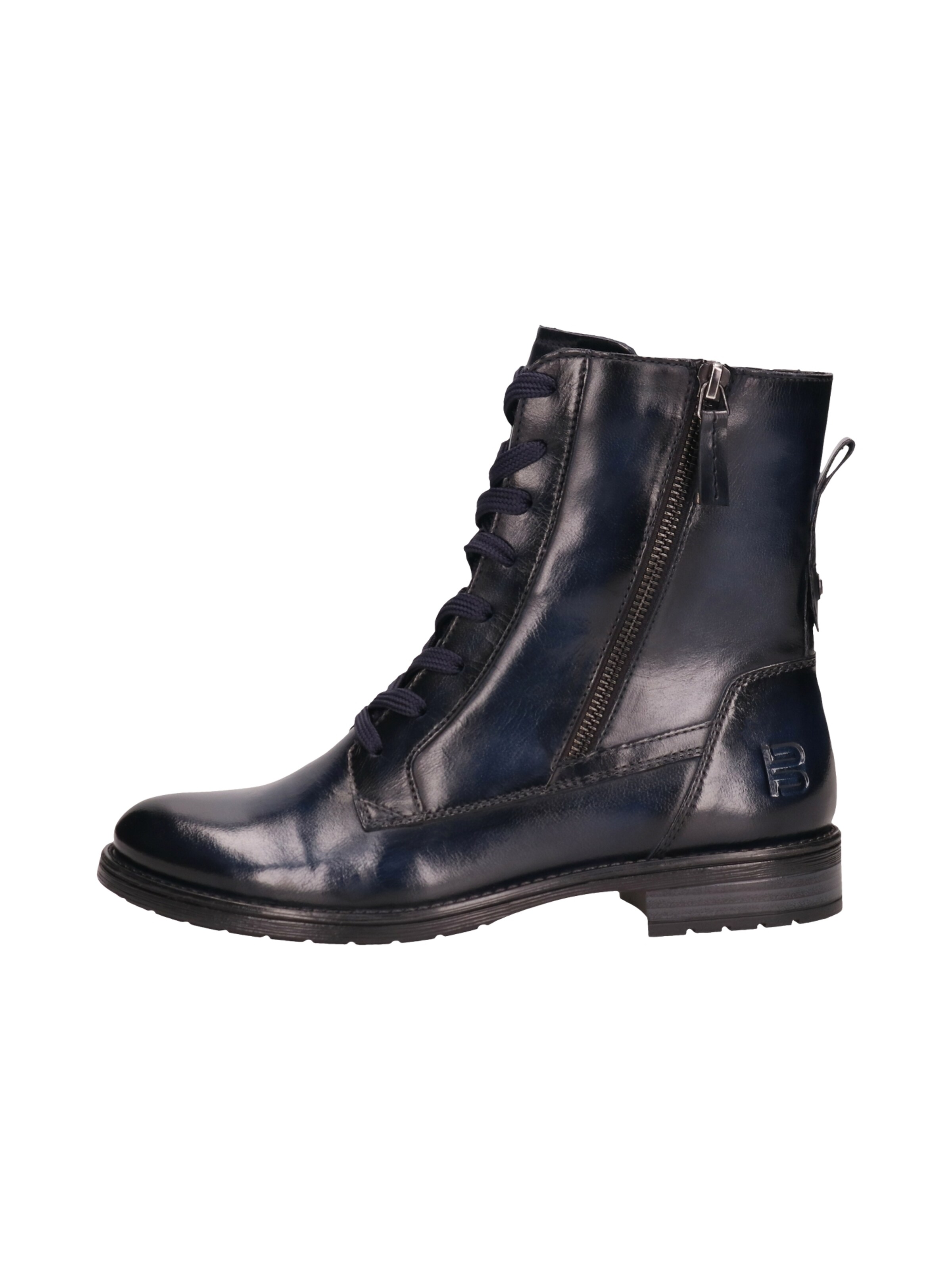 TT. BAGATT Gležnarji z vezalkami 'Ronja 1' | modra barva