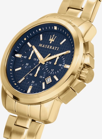 Maserati Analog Watch in Gold