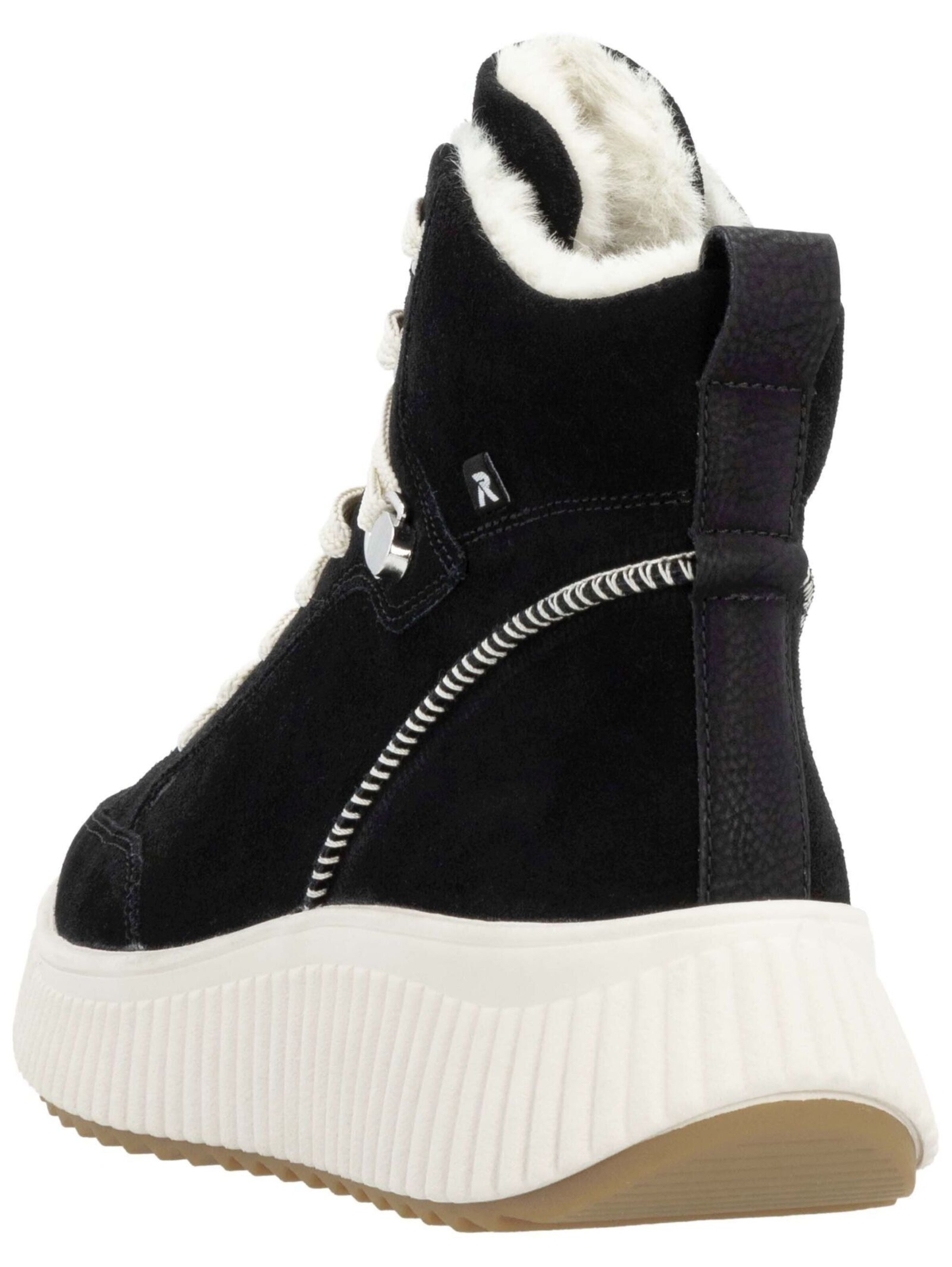 Rieker - Botim com fivela em preto