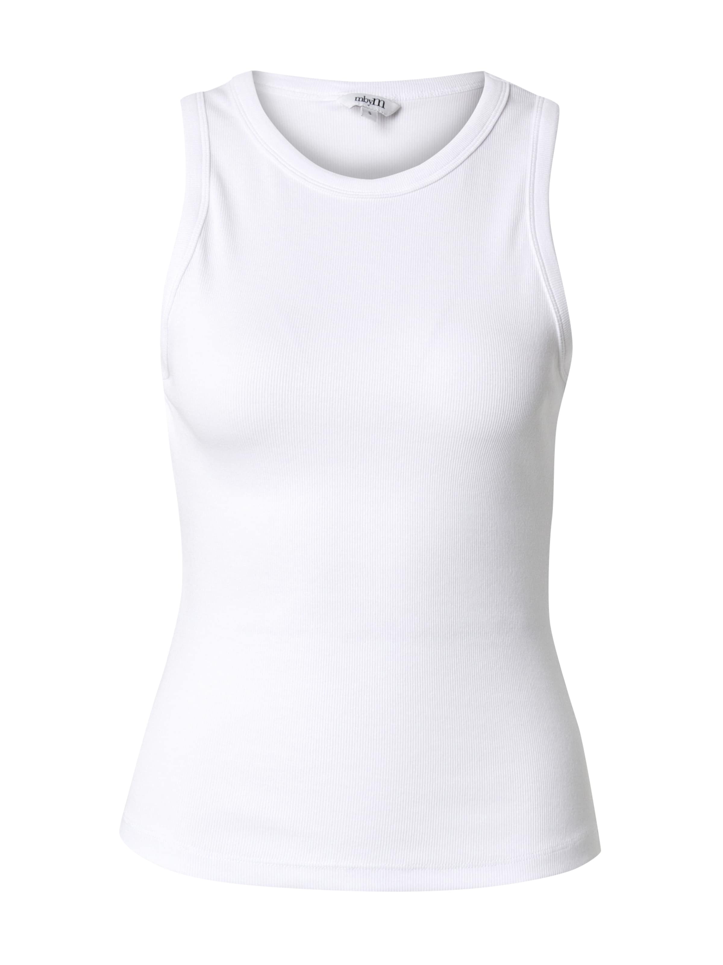 mbym Top 'Jaxson' in White: front