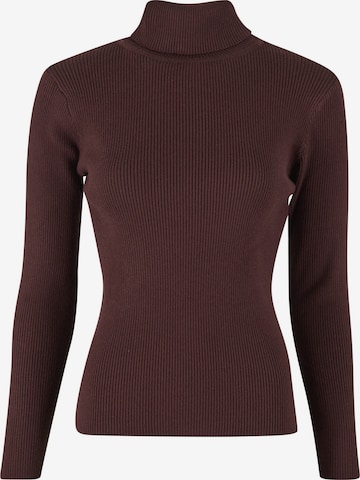 Urban Classics Sweter w kolorze brązowy: przód