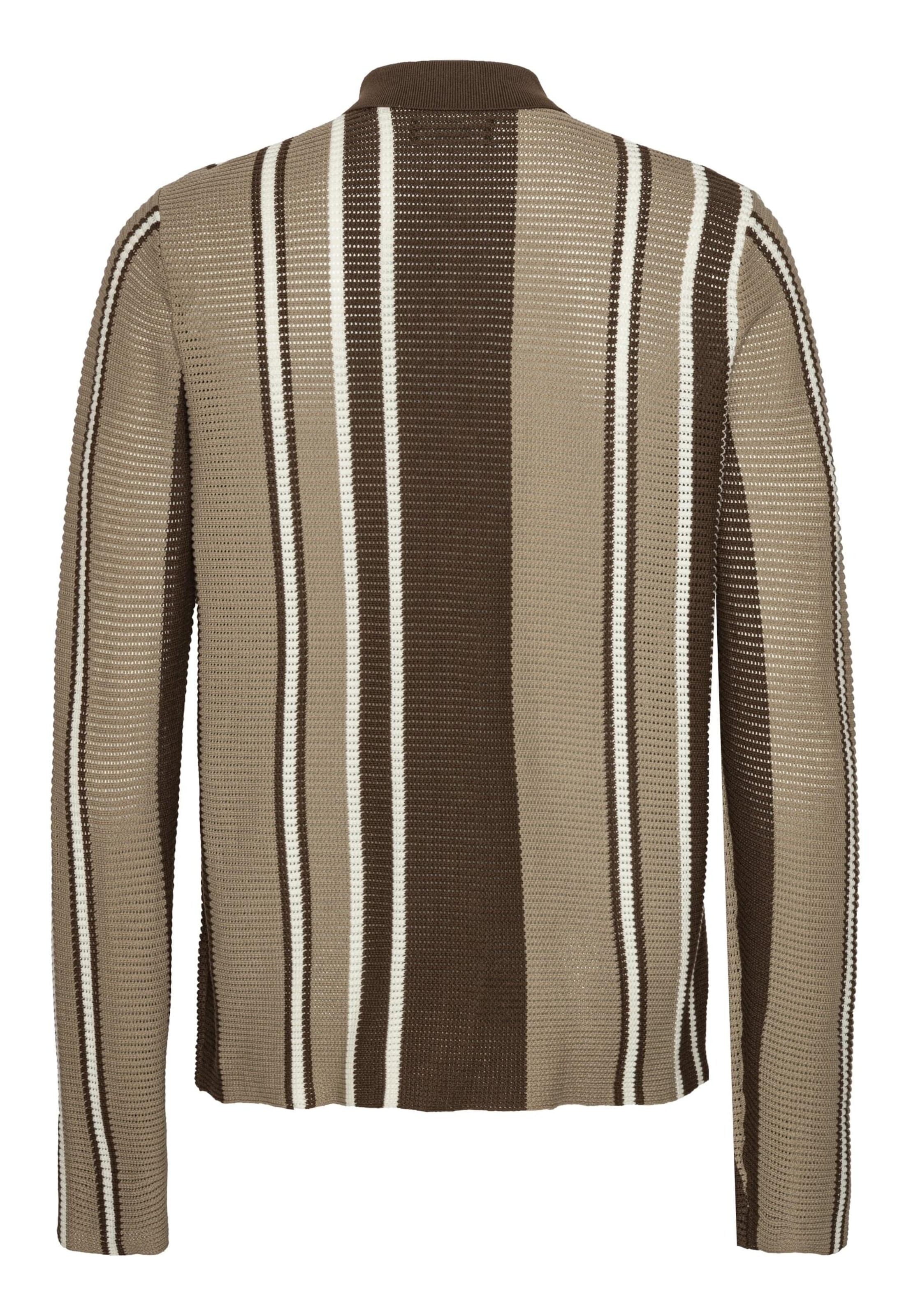 Clean Cut Copenhagen Knit cardigan 'Buckley' in Brown