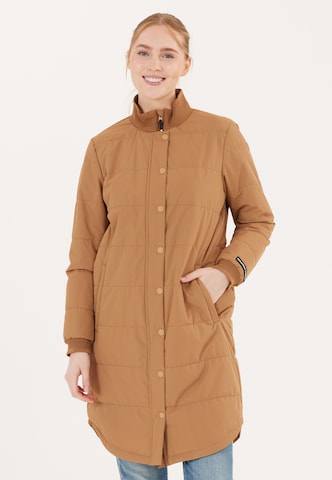Weather Report Athletic Jacket 'Cassidy' in Brown: front
