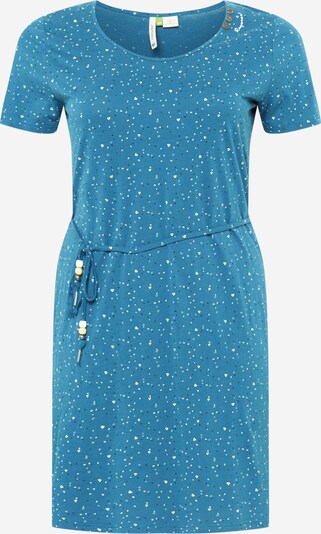 Ragwear Plus Kleid 'PELIADA in blau / weiß, Produktansicht