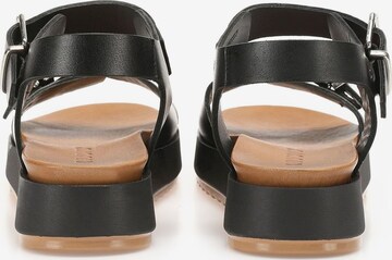 INUOVO Strap Sandals in Black