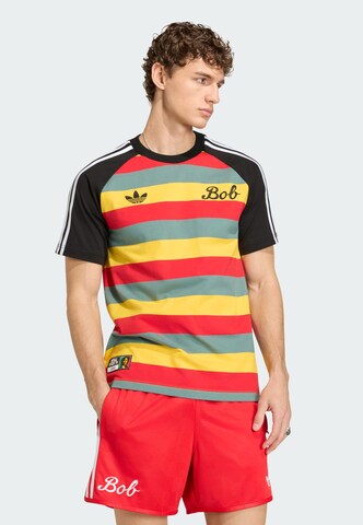 T-Shirt fonctionnel 'Bob Marley' ADIDAS PERFORMANCE en mélange de couleurs : devant