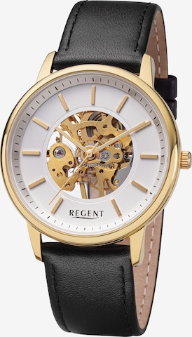 REGENT Analog Watch in Gold: front