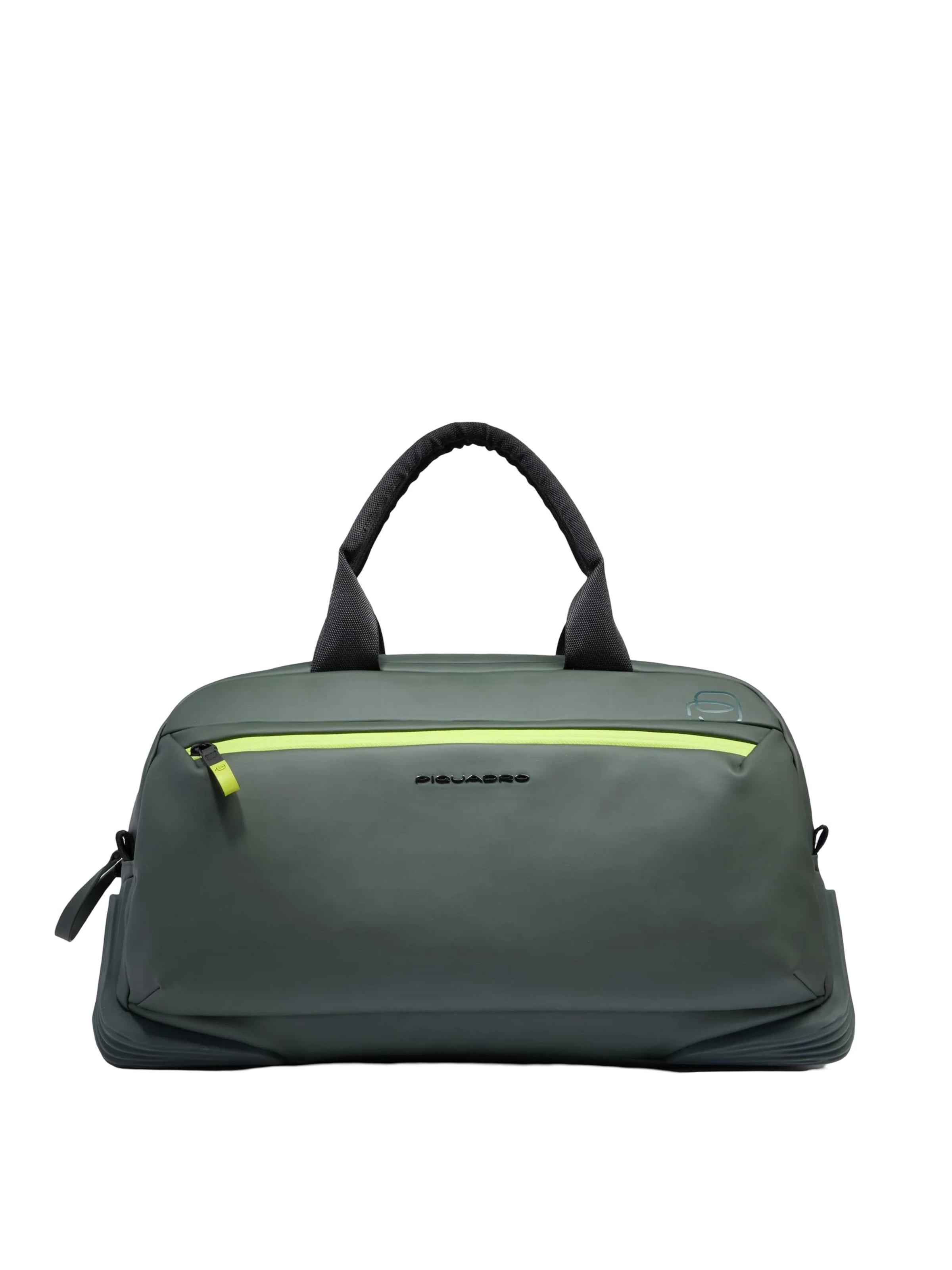 Piquadro Trolley in Green: front