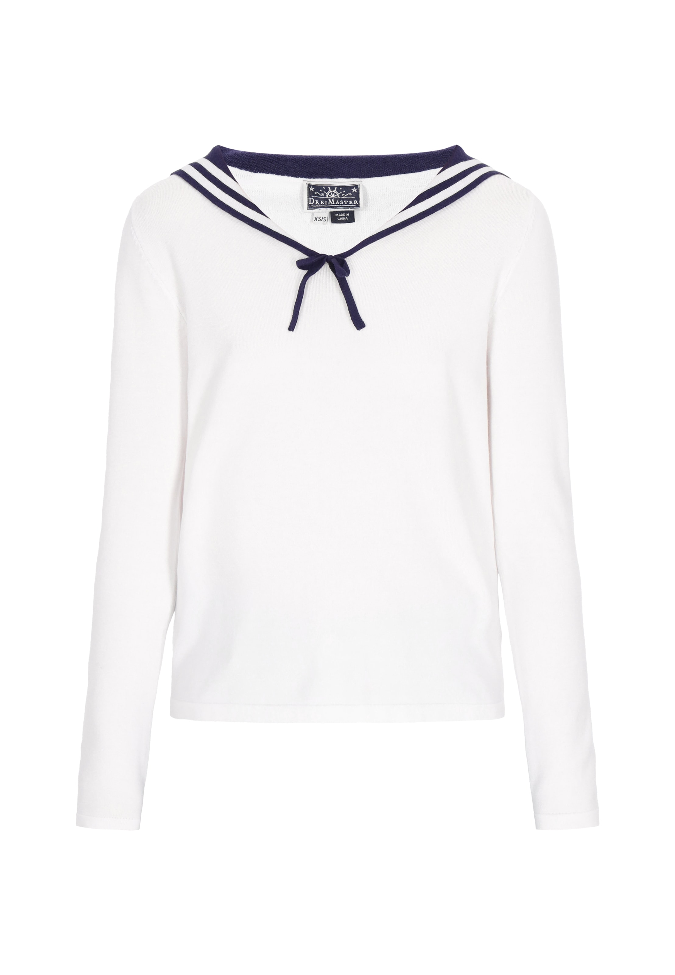 DreiMaster Maritim - Pullover em branco: frente
