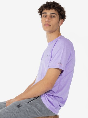 Spyder Koszulka funkcyjna w kolorze fioletowy