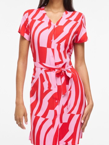 Robe-chemise 'VIIda Paya' VILA en rouge