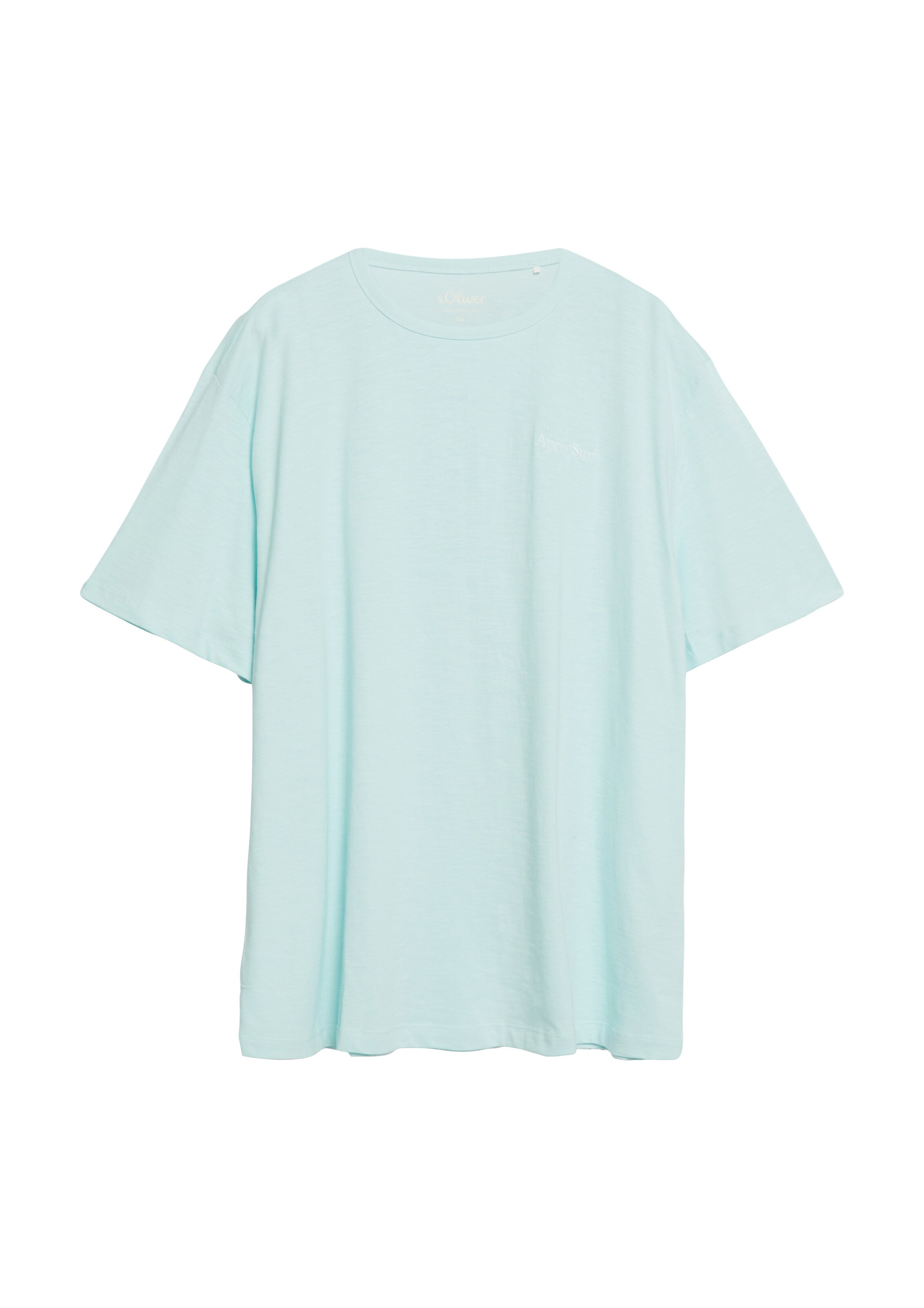 s.Oliver Men Big Sizes T-Shirt in Blau: Vorderseite
