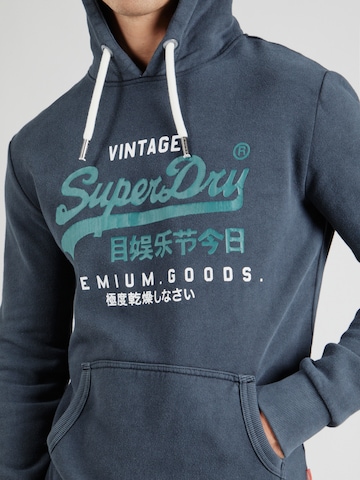 Superdry Sweatshirt i blå