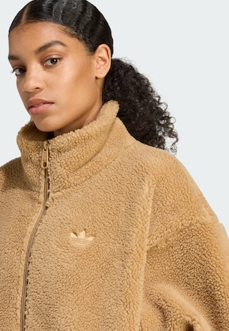Veste en polaire 'Essentials' ADIDAS ORIGINALS en marron