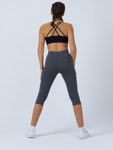 SPORTKIND Skinny Leggings '3/4-Leggings' in Grijs